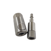 French standard Stainless Steel G 1/4 Female Threaded auto shut off Safety Quick Connect Coupling