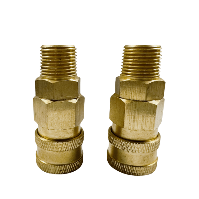 Japanese Standard Hydraulic Quick Connect Male Thread Brass Couplings