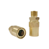 American Standard Brass Male Quick Connector Push In To Connect Water Tube Pipe Fittings