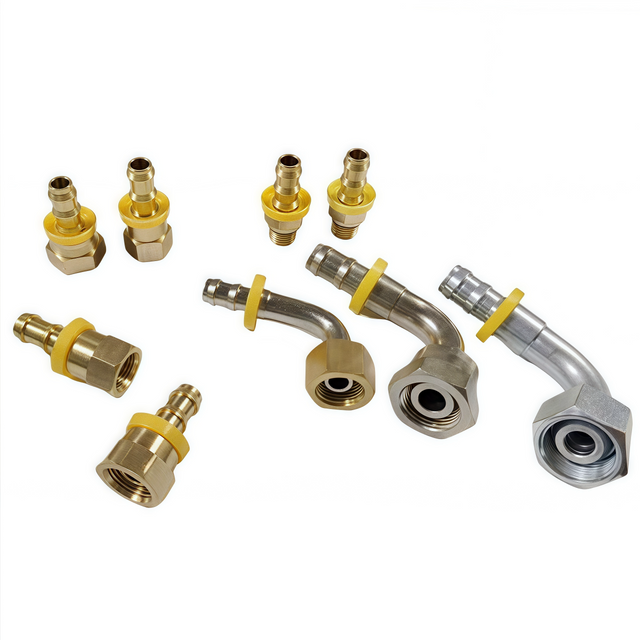 All kinds of hose assemblies flexible brass hydraulic SS316 tube push lock fittings