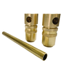 European Standard Female And Male Connectors Flare Tubing Brass Adapter Quick Release Coupling