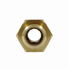 Hot sell different type brass internal hexagon straight male nipple fittings