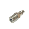 Male 1/4 NPT thread brass steel hexagonal Compressed air pneumatic plug-in nipples