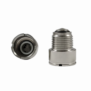 High Quality French Standard Nickel Plated Brass RPL series Valved 3/8PT Male Thread Fittings