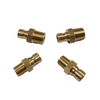 Hot sell different type brass internal hexagon straight male nipple fittings