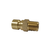 High Quality Mold Brass Pcs Series Shut Off Hex Water Plug fittings