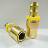 American Standard Push Lock Hose Barb Quick Coupling For Water