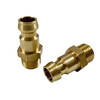 European Standard Brass Hexagonal Male Thread Hose Nipple Fitting