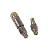 French Standard Brass Nickel Plated PT NPT Taper Thread Male Plug