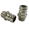 European Standard Brass Connector Male Nipple Pipe Fitting