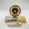 French Standard Female Water Quick Connector Coupling With Vavle