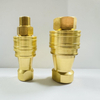 Japanese Standard Brass Hydraulic Quick Release Coupling With High Pressure