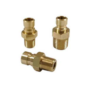 Hot sell different type brass internal hexagon straight male nipple fittings