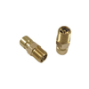 High Quality Mold Brass Pcs Series Shut Off Hex Water Plug fittings