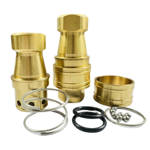 Japanese Standard Brass Hydraulic Quick Release Coupling With High Pressure