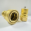 Japanese Standard Brass Hydraulic Quick Release Coupling With High Pressure