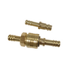 European standard brass pneumatic 9mm 11mm 13mm hose barb couplings and BSP plugs 