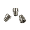 High Quality French Standard Nickel Plated Brass RPL series Valved 3/8PT Male Thread Fittings