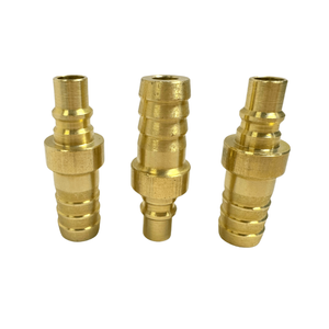 Brass nipple hose barb pneumatic male pt hose fitting