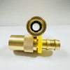 American Standard Push Lock Hose Barb Quick Coupling For Water