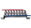 Easy Installation Parallel Line Rear Aluminum Water Inlet Water Manifolds with Valves