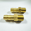 Straight Hose Nipple Connector Brass Fitting With Hose Tail