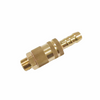 Custom Brass Intubated 1/4NPT Thread Knurled Hexagon Assembled Fittings