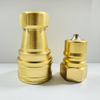 Japanese Standard Brass Hydraulic Quick Release Coupling With High Pressure