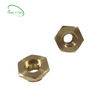 Factory custom made brass 32mm hex threaded trigger shaft guide plugs