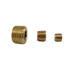 All Kinds of Pipe Thread Brass Water Transport Internal Hex Socket Plugs 