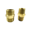 Brass Bouble Hex Hose Nipple For Water Cooling System