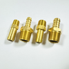 Straight Hose Nipple Connector Brass Fitting With Hose Tail