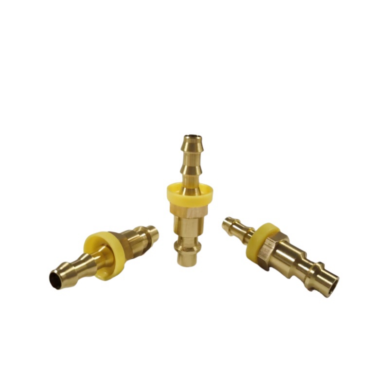 Pneumatic Push Lock Hose Barb Nipple Connection